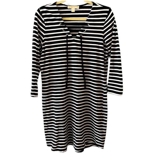 MICHAEL Michael Kors Dresses & Skirts - Michael Michael Kors T-shirt Sheath Dress, Mini, Sz S, Stretchy, Cotton, Geo